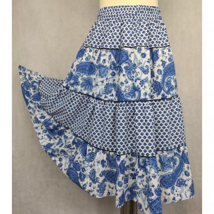 Jupe provençale fille sale